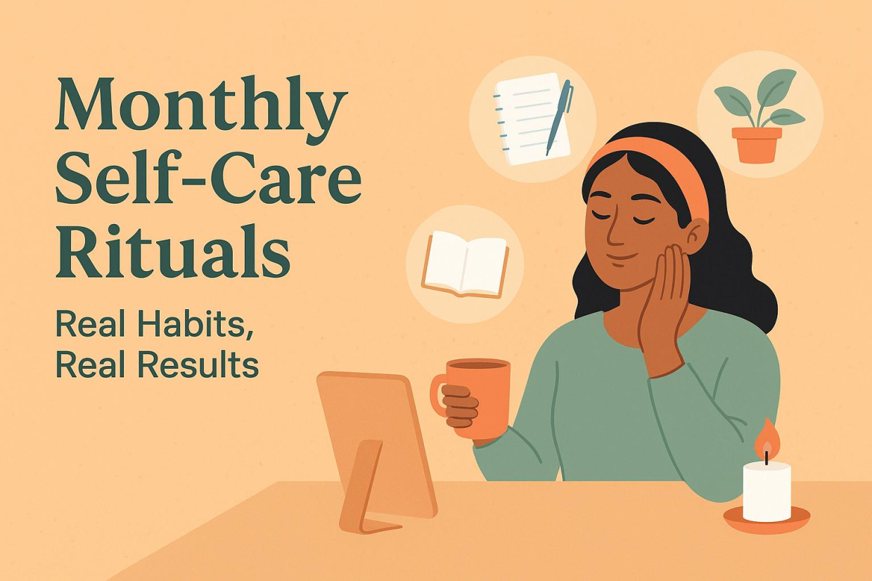 Monthly Self-Care Rituals That Actually Work – Real Habits, Real Results